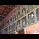 Wandbemalung in einer der Kapellen